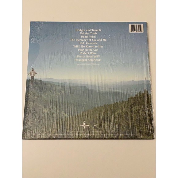 Dams Of The West Youngish American 2017 LP Limited Clear White Blue 182344 EX - Picture 2 of 8